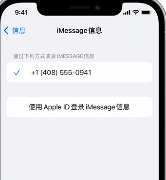 开化apple维修iPhone上无法正常发送iMessage信息 