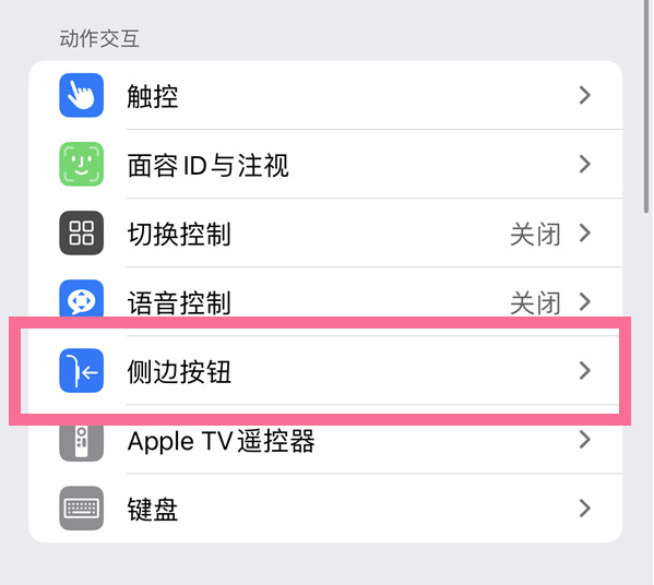 开化苹果14维修店分享iPhone14 Plus侧键双击下载功能关闭方法 