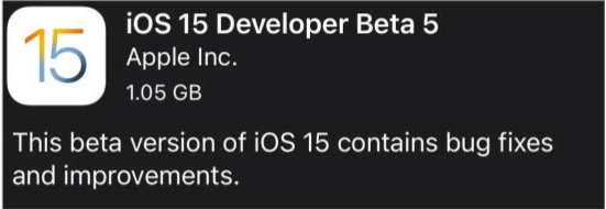 开化苹果手机维修分享如何升级到iOS15.0 beta5 