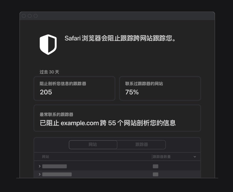 开化苹果手机维修分享如何在 Safari 浏览器中查看和打开隐私报告 